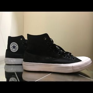 Converse Lunarlon Black Sneakers
